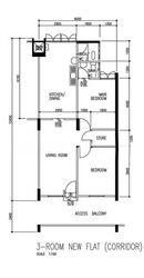 Blk 24 Hougang Avenue 3 (Hougang), HDB 3 Rooms #544924961
